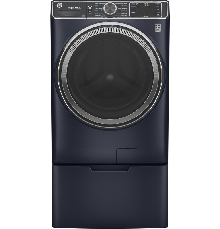 5.0 cu. ft. Capacity Smart Front Load Steam Washer with SmartDispense UltraFresh Vent System with OdorBlock and Steam GFW850SPNRS