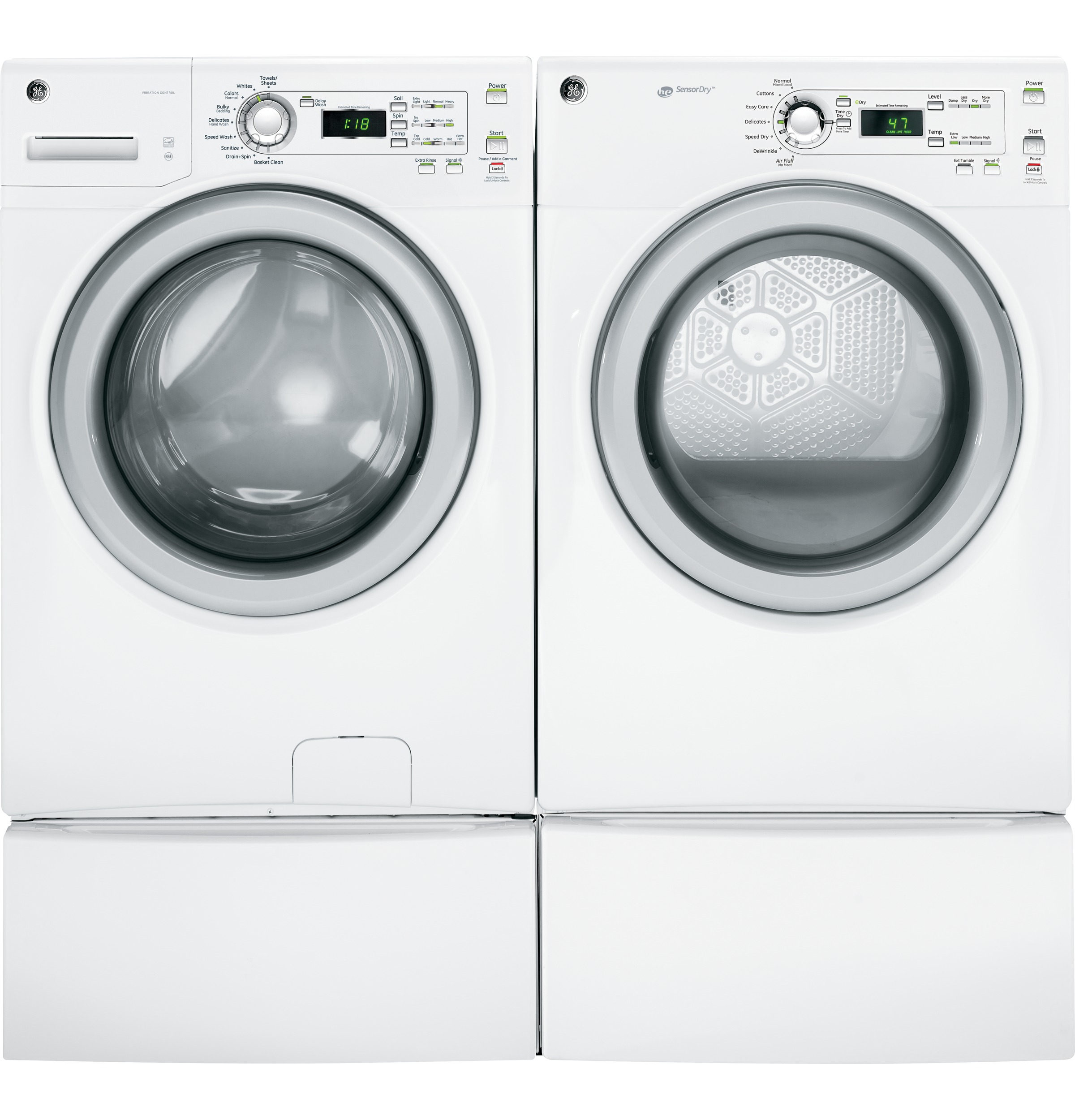 3.6 DOE Cu. Ft. Capacity Frontload Washer GFWH1200HWW