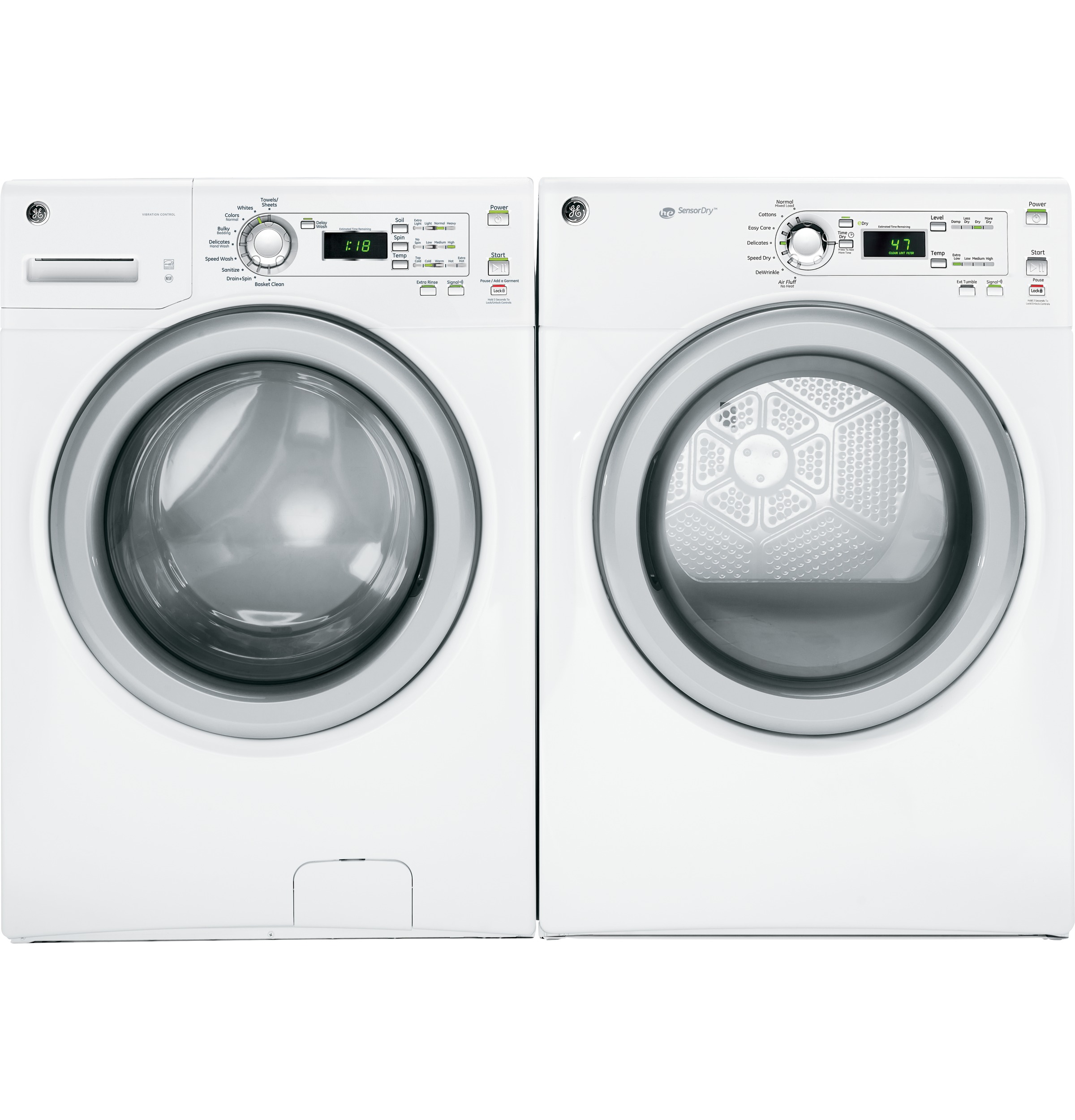 3.6 DOE Cu. Ft. Capacity Frontload Washer GFWH1200HWW