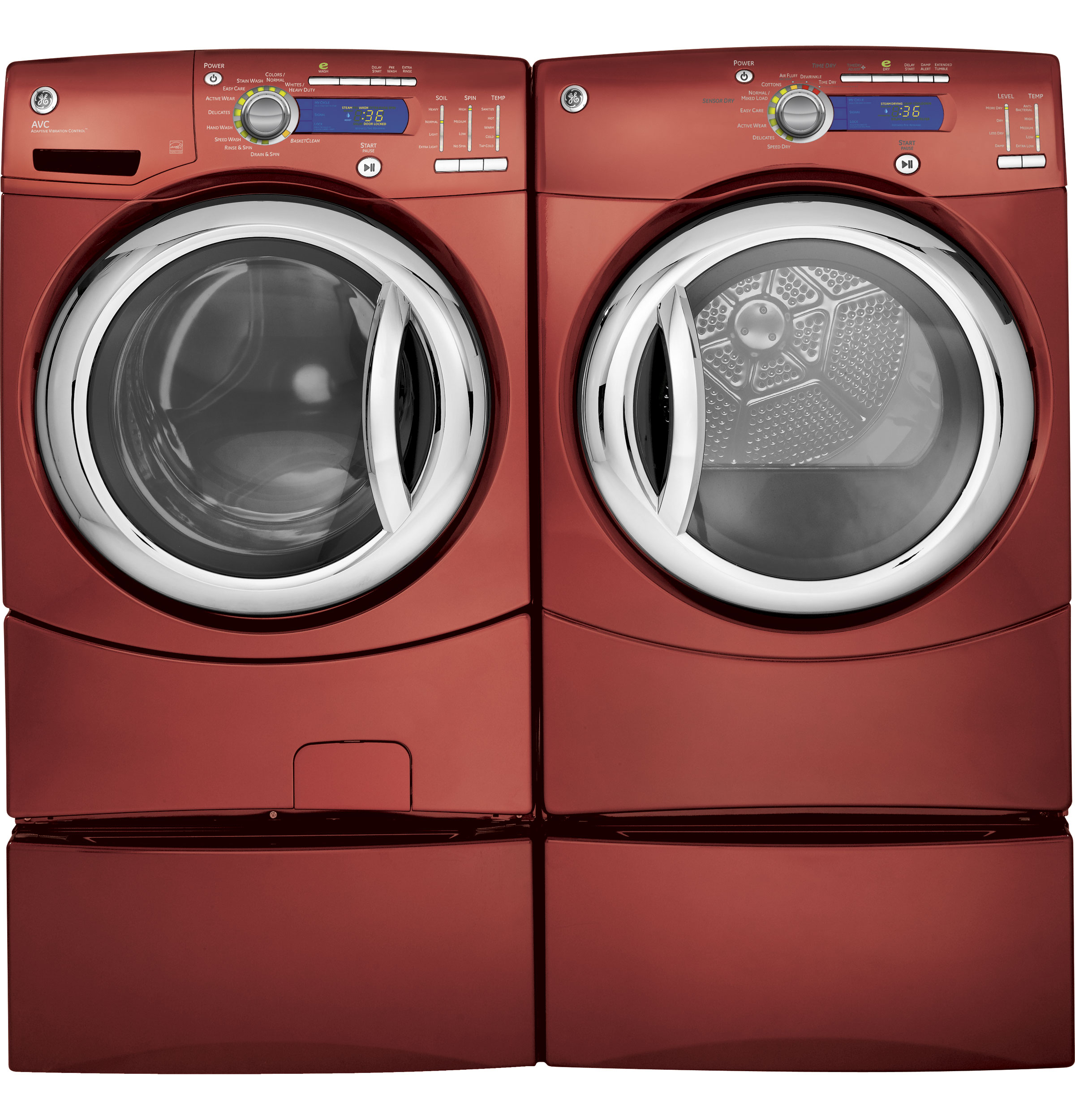 4.1 DOE cu. ft. stainless steel capacity frontload washer GFWH2405LMV