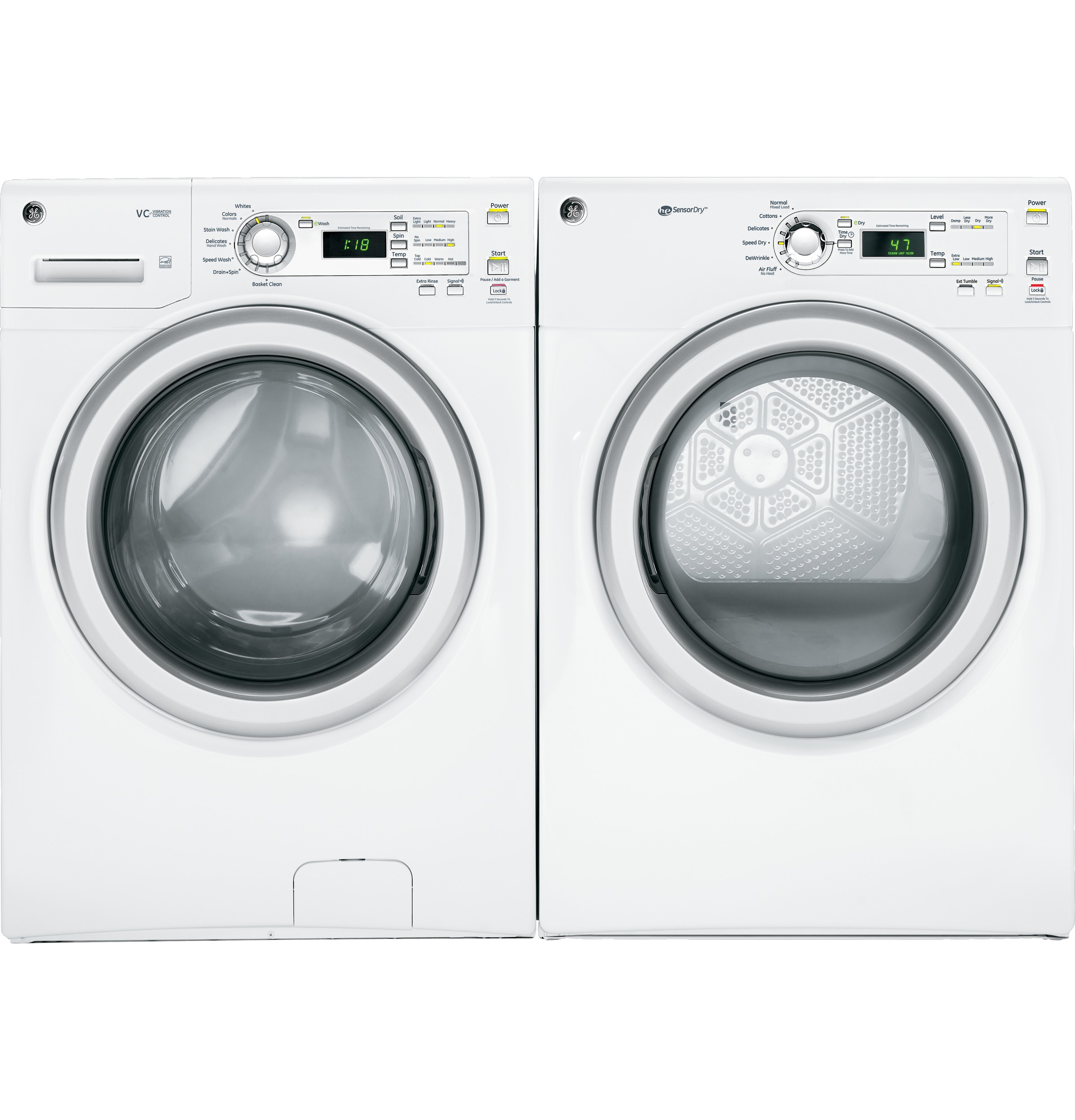 3.6 DOE Cu. Ft. Capacity Frontload Washer with Stainless Steel Basket GFWN1100DWW
