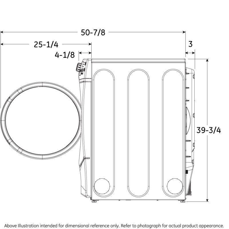 4.3 DOE Cu. Ft. Capacity Frontload Washer GFWN1600JWW