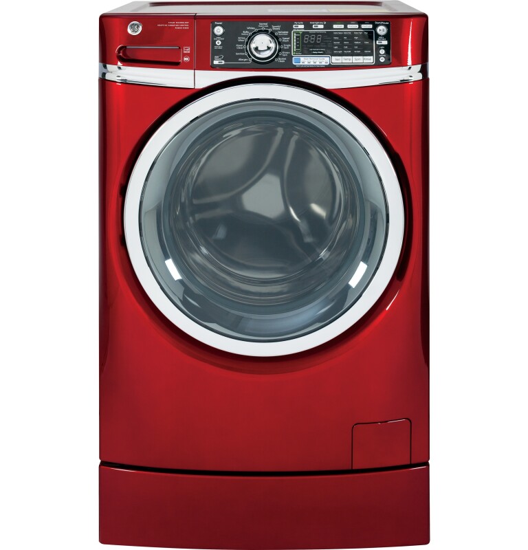 4.8 DOE cu. ft. capacity RightHeight Design Front Load washer GFWR4805FRR