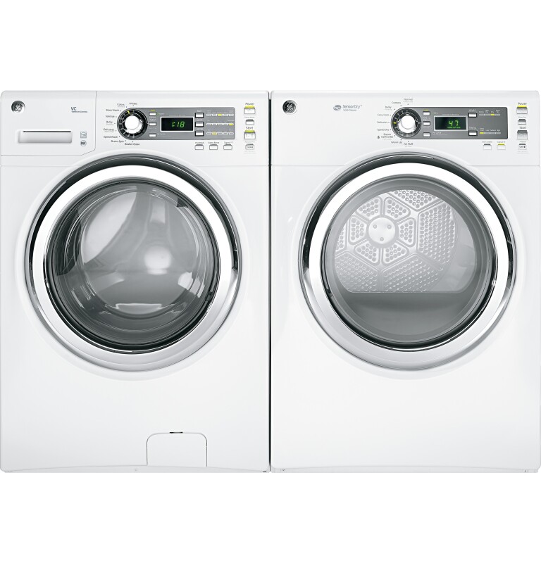 4.1 DOE cu. ft. capacity frontload washer with steam GFWS1500DWW