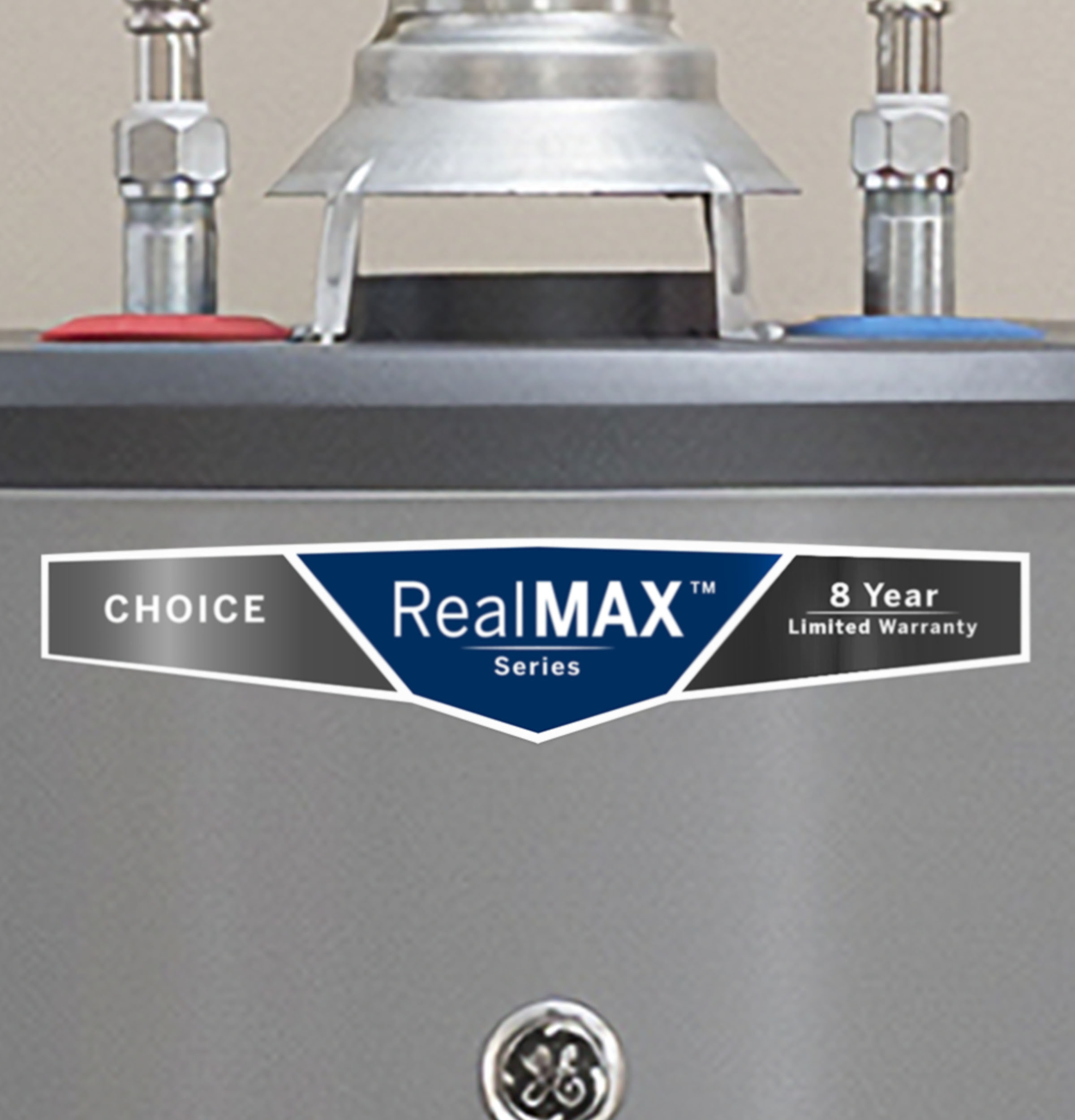 RealMAX Choice 40-Gallon Short Natural Gas Atmospheric Water Heater GG40S08BXR