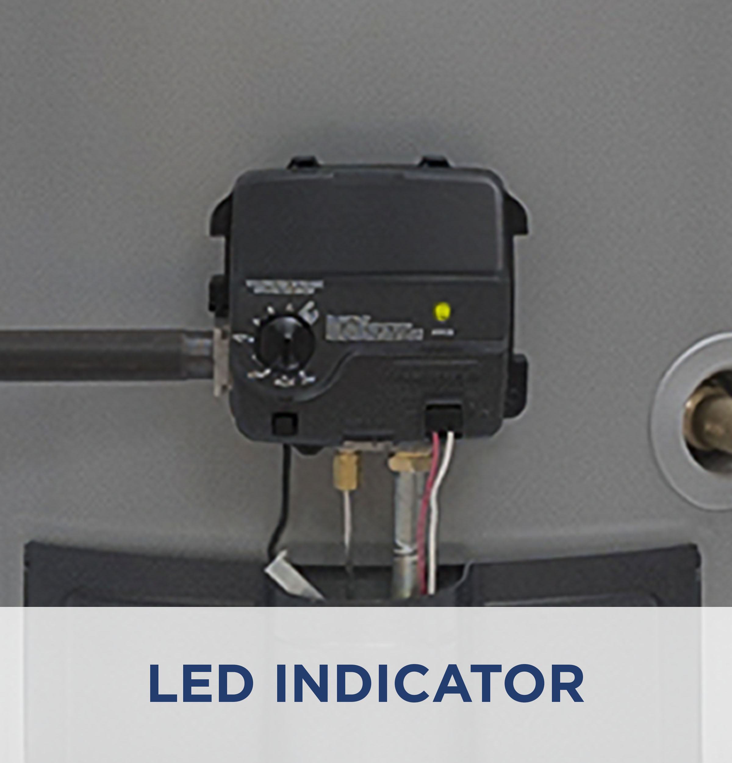 RealMAX Choice 50-Gallon Short Natural Gas Atmospheric Water Heater GG50S08BXR