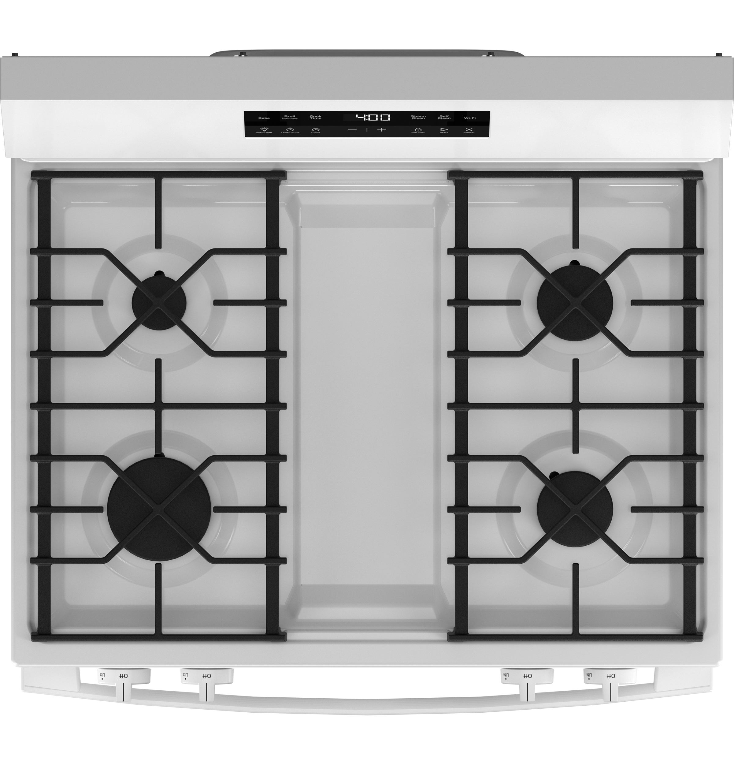 30" Free-Standing Gas Range GGF400PVWW