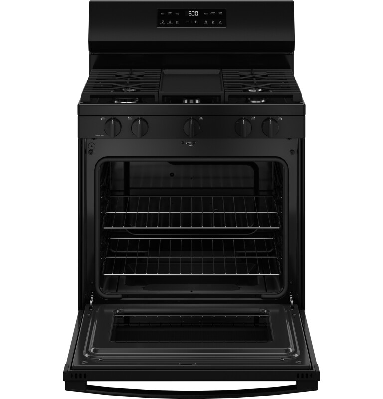 30" Free-Standing Gas Range with Crisp Mode GGF500PVBB