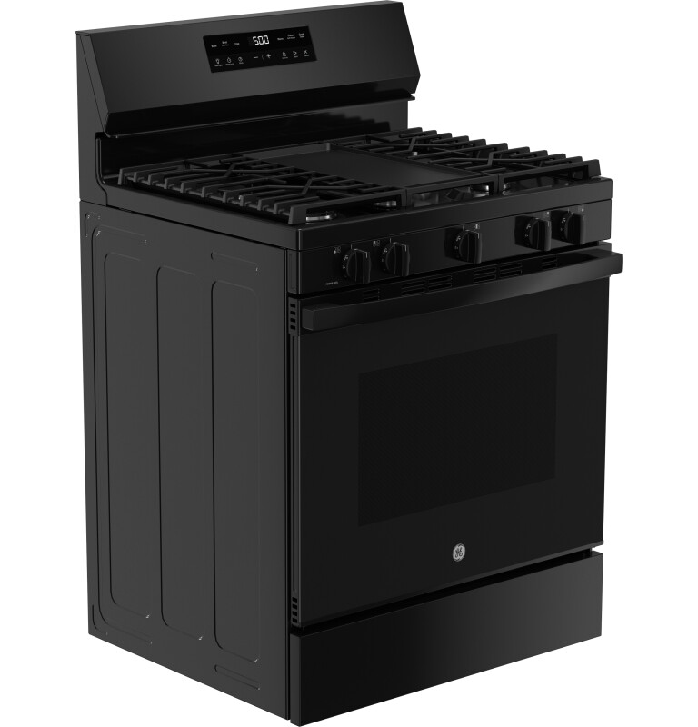 30" Free-Standing Gas Range with Crisp Mode GGF500PVBB