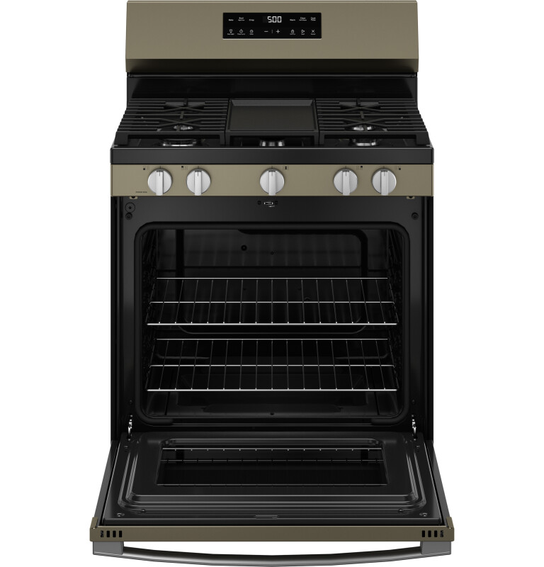 30" Free-Standing Gas Range with Crisp Mode GGF500PVES