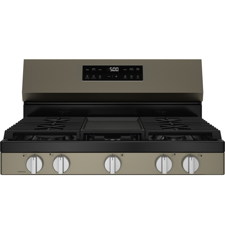 30" Free-Standing Gas Range with Crisp Mode GGF500PVES
