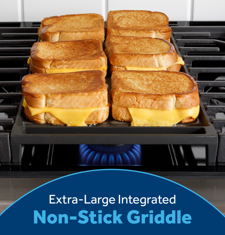 30" Free-Standing Gas Range with Crisp Mode GGF500PVES