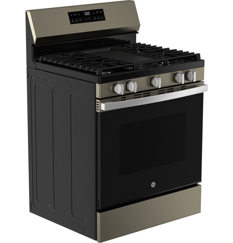 30" Free-Standing Gas Range with Crisp Mode GGF500PVES