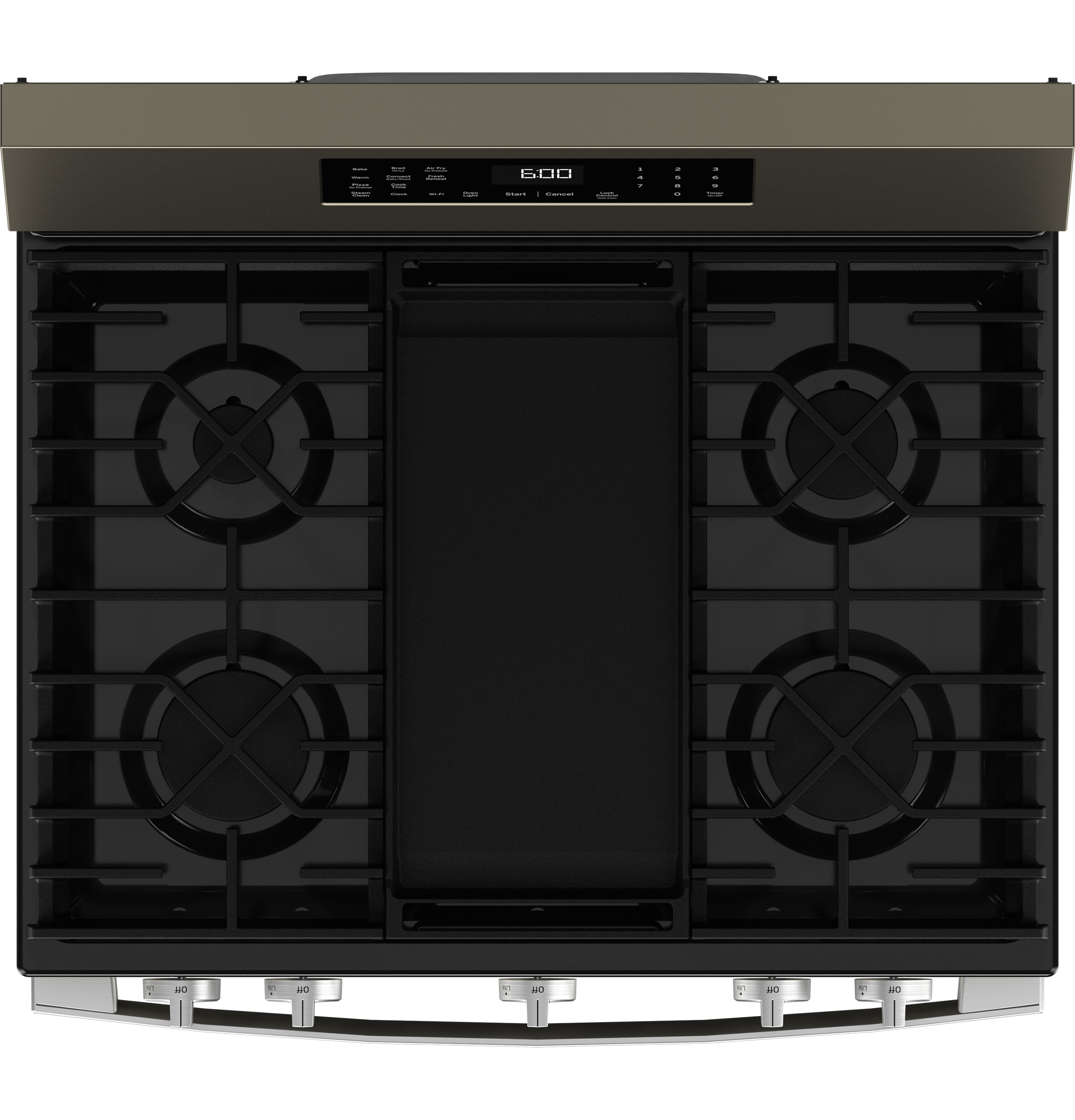 30" Free-Standing Gas Convection Range with No Preheat Air Fry and EasyWash Oven Tray GGF600AVES