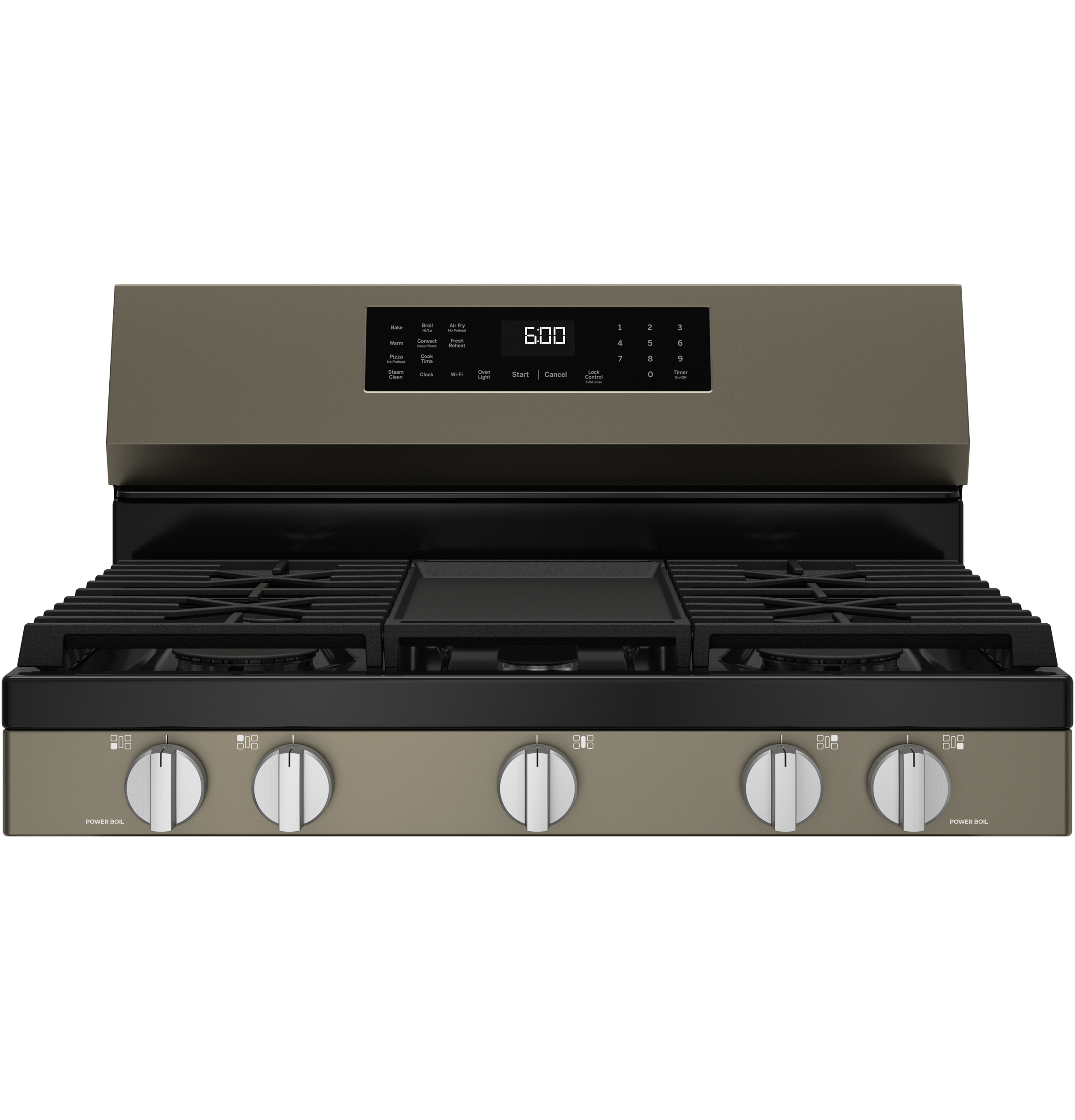 30" Free-Standing Gas Convection Range with No Preheat Air Fry and EasyWash Oven Tray GGF600AVES