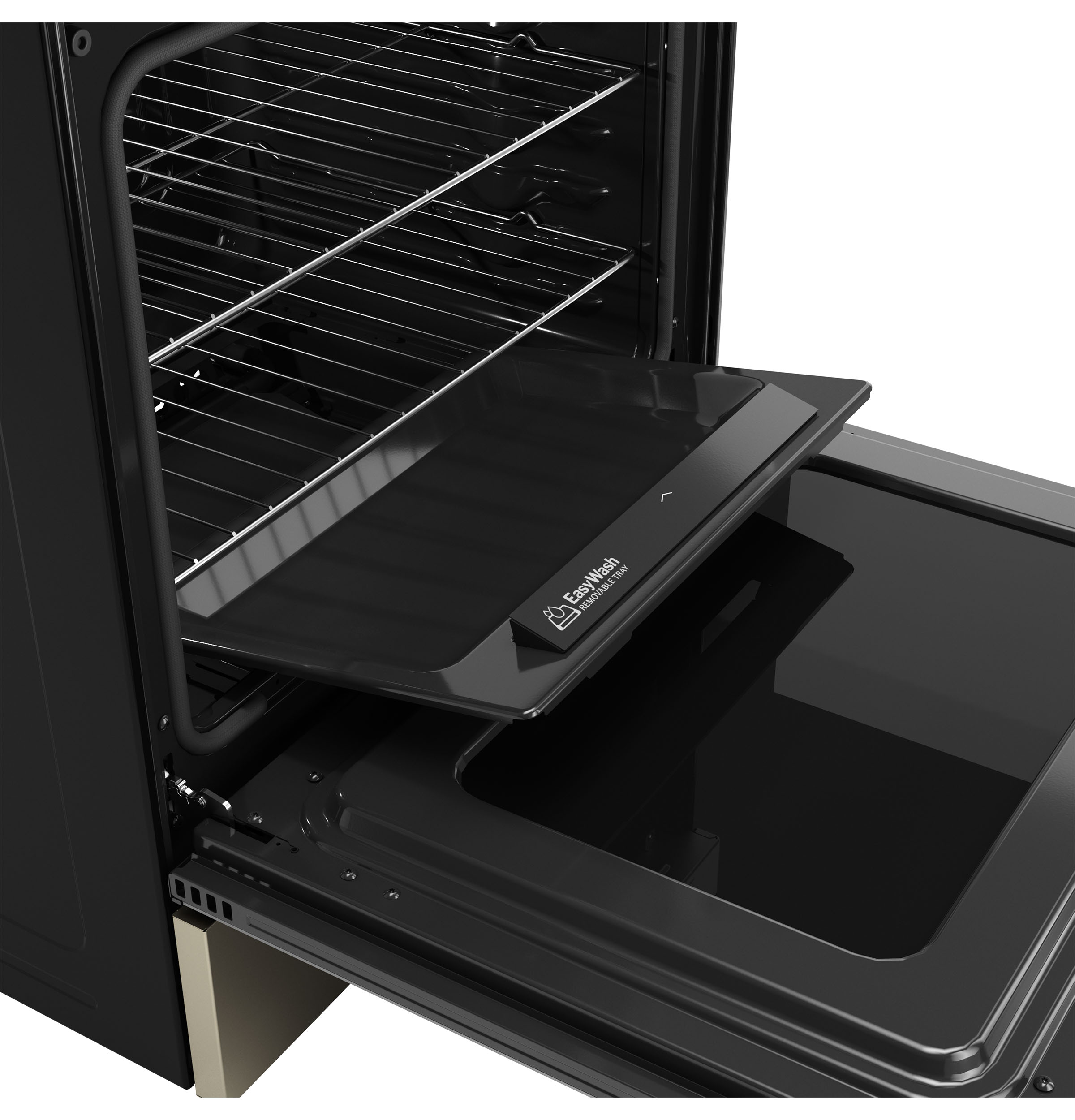 30" Free-Standing Gas Convection Range with No Preheat Air Fry and EasyWash Oven Tray GGF600AVES
