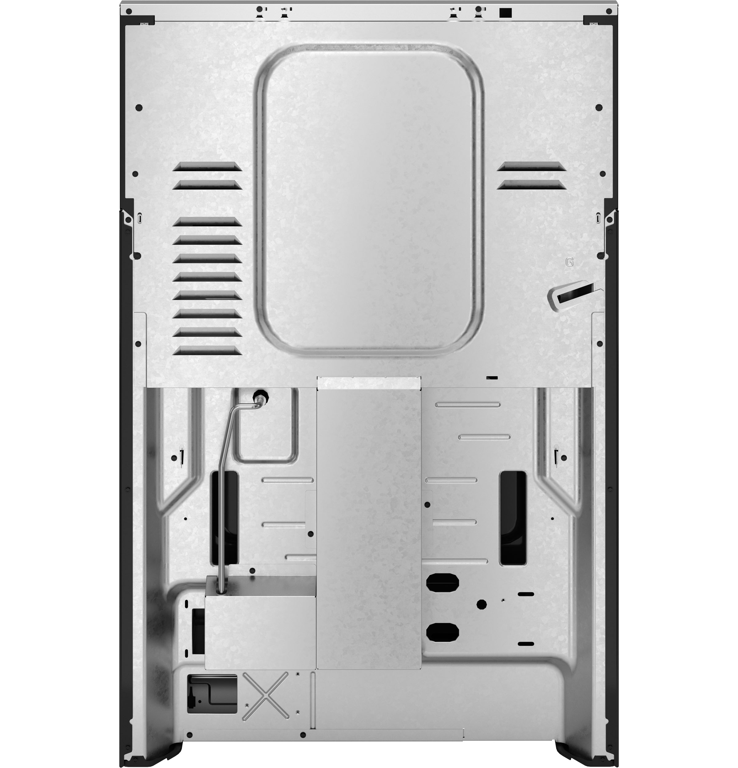 30" Free-Standing Gas Convection Range with No Preheat Air Fry and EasyWash Oven Tray GGF600AVSS