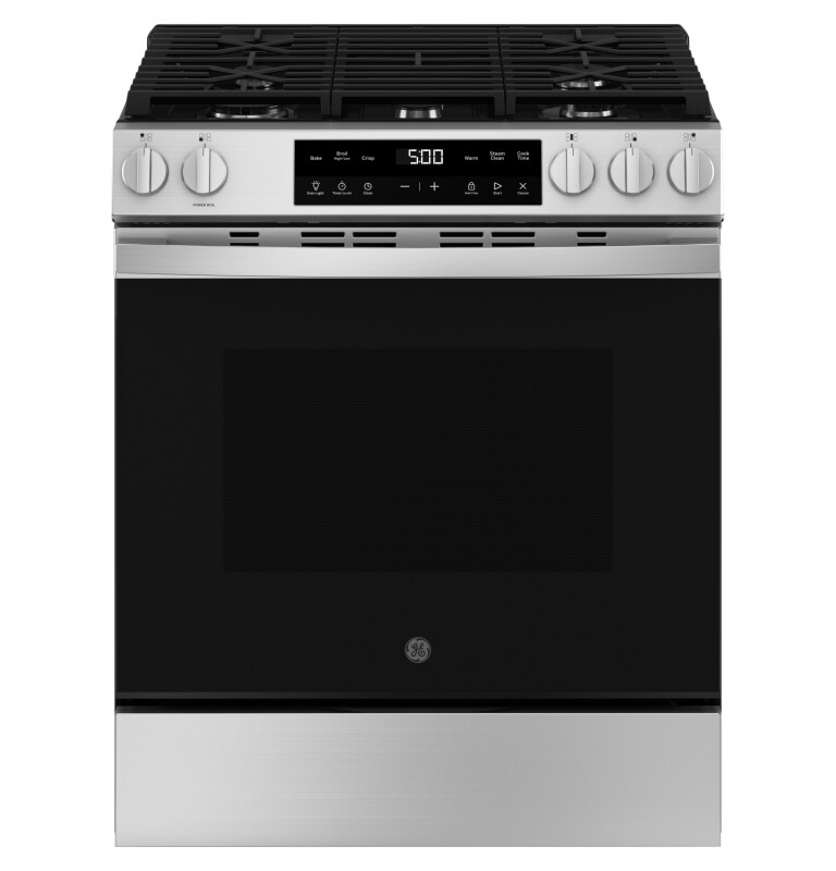 GE 30" Slide-In Front Control Gas Range Stainless Steel GGS500SVSS Picture 1