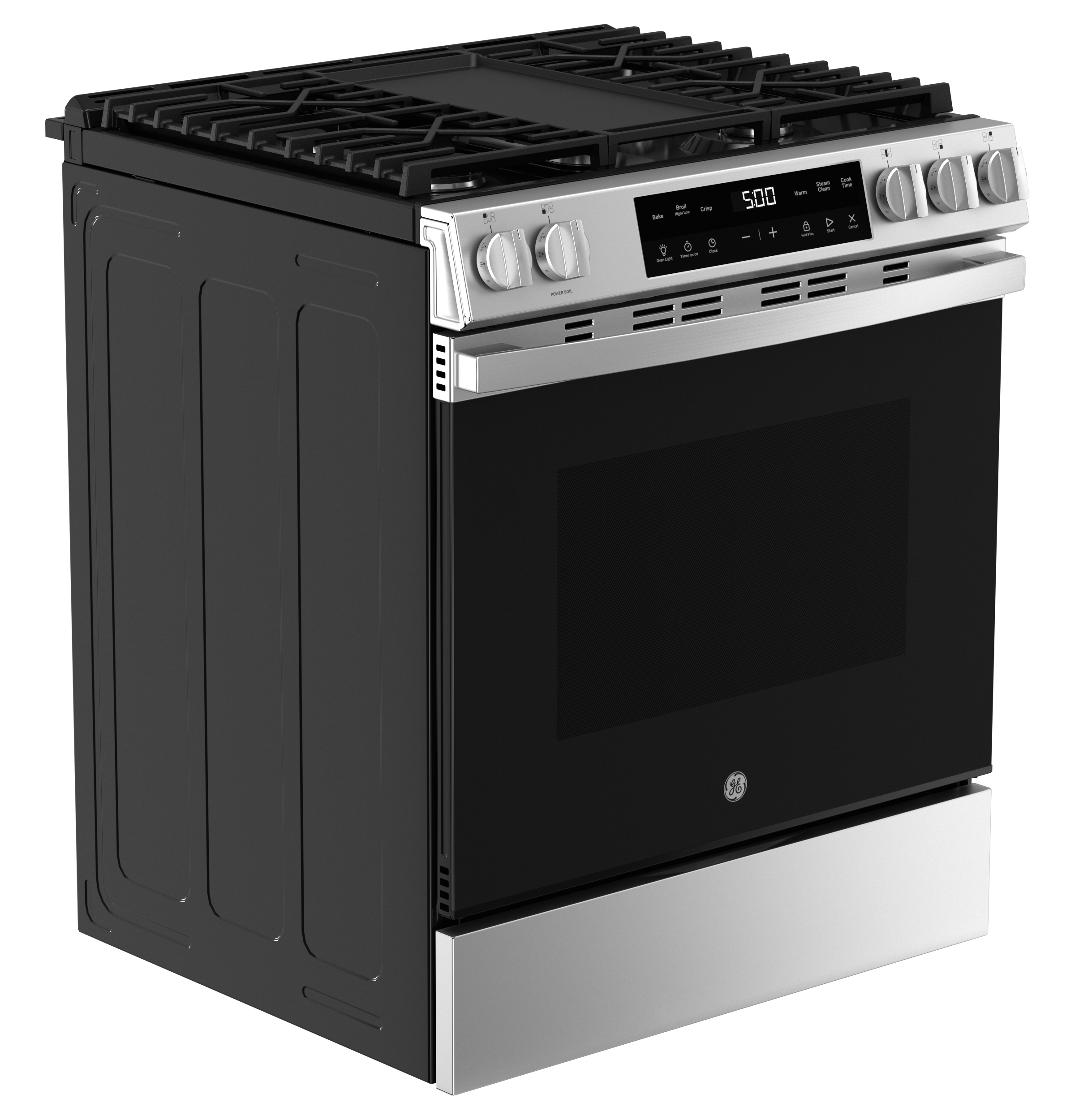 30" Slide-In Front Control Gas Range with Crisp Mode GGS500SVSS