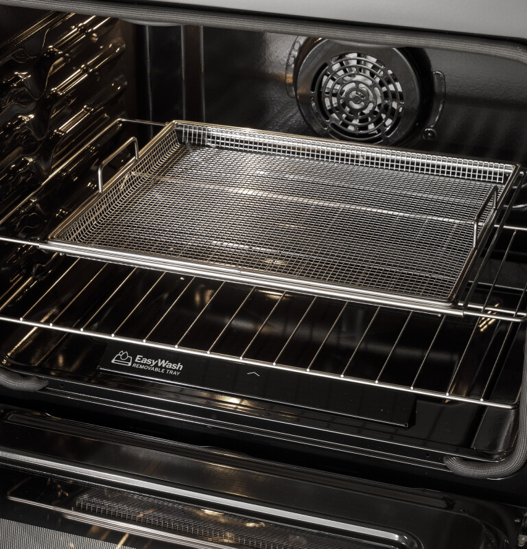 30" Slide-In Front-Control Convection Gas Range with No Preheat Air Fry and EasyWash Oven Tray GGS60LAVFS