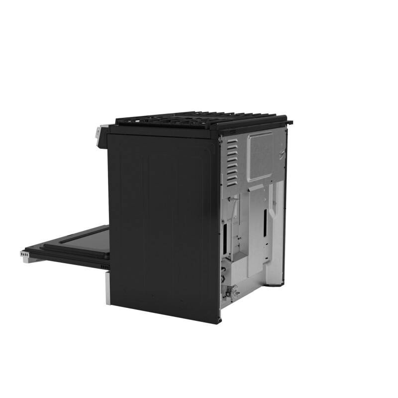 30" Slide-In Front-Control Convection Gas Range with No Preheat Air Fry and EasyWash Oven Tray GGS60LAVFS