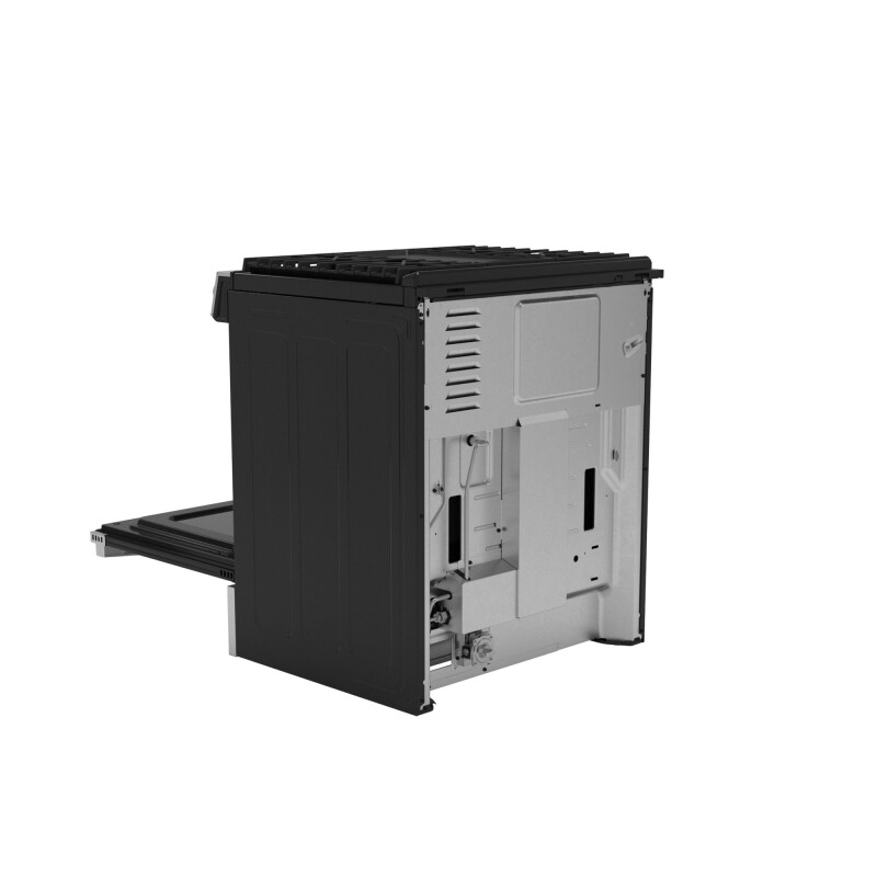 30" Slide-In Front-Control Convection Gas Range with No Preheat Air Fry and EasyWash Oven Tray GGS60LAVFS