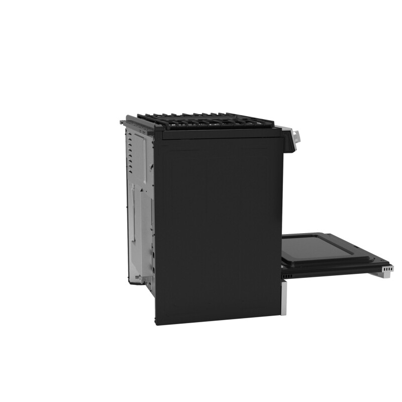 30" Slide-In Front-Control Convection Gas Range with No Preheat Air Fry and EasyWash Oven Tray GGS60LAVFS