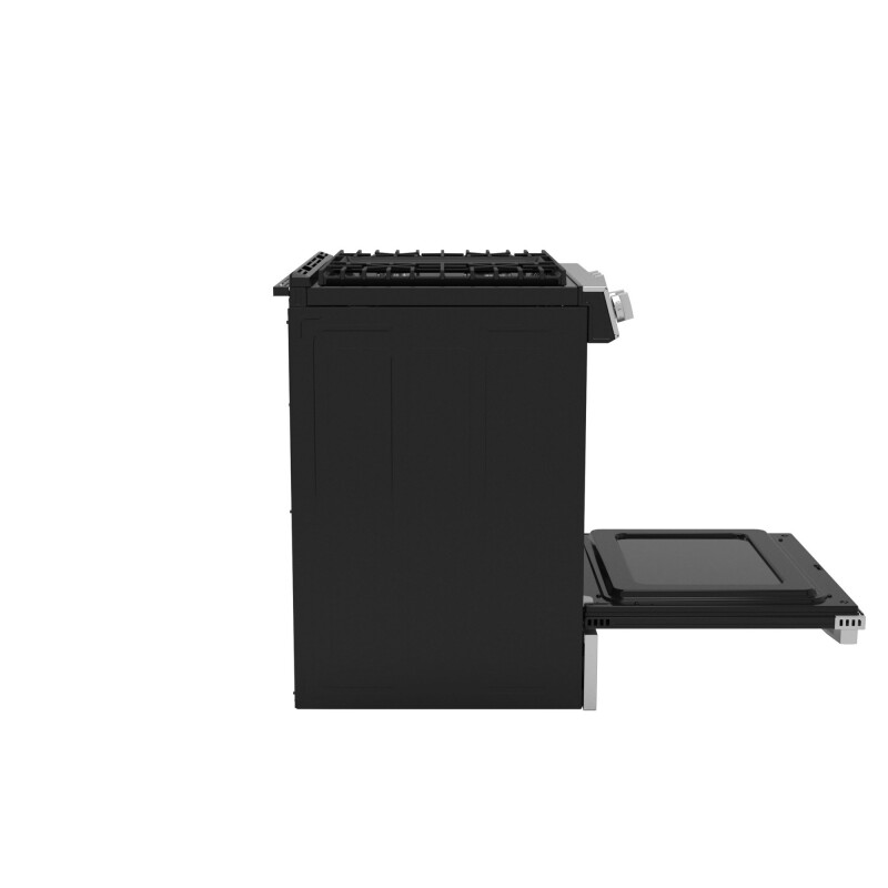 30" Slide-In Front-Control Convection Gas Range with No Preheat Air Fry and EasyWash Oven Tray GGS60LAVFS