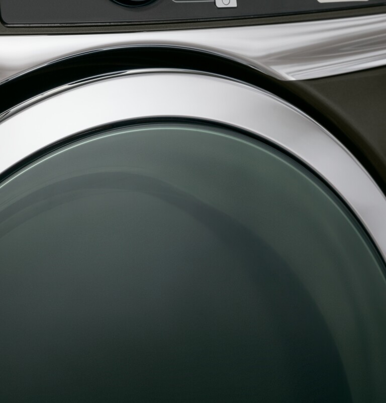 8.3 cu. ft. capacity Front Load gas dryer with steam GHDS365GFMC