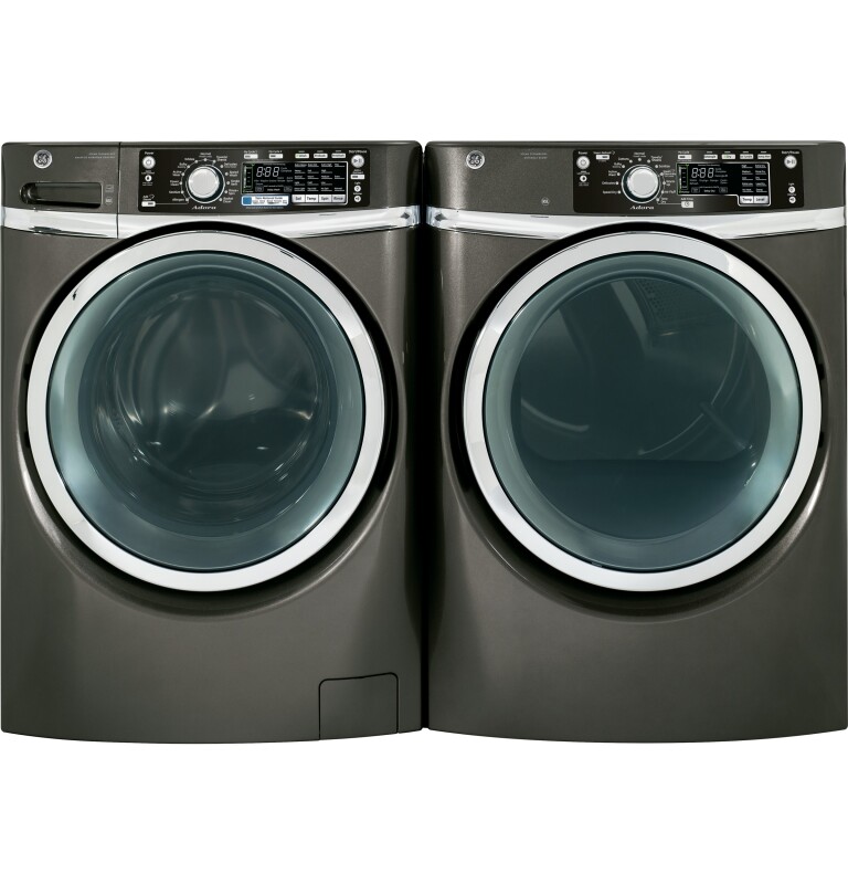 8.3 cu. ft. capacity Front Load gas dryer with steam GHDS365GFMC