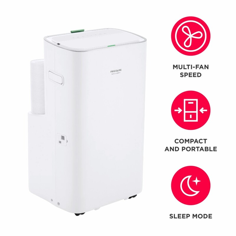 3-in-1 Connected Inverter Portable Room Air Conditioner 14,000 BTU (ASHRAE) / 10,500 BTU (DOE) GHPC142AA1