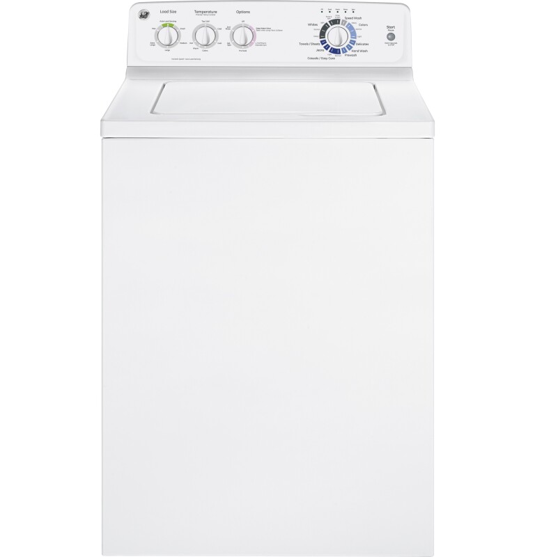 3.8 DOE cu. ft. stainless steel capacity washer GHWN4250DWW