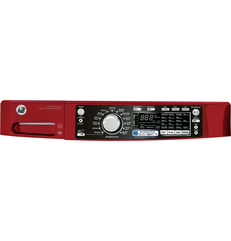 4.8 DOE cu. ft. capacity Front Load washer GHWS3605FRR