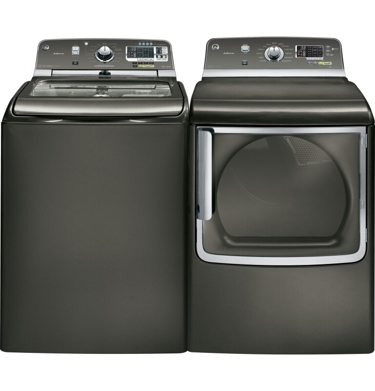 5.0 DOE cu. ft. capacity washer with stainless steel basket and steam GHWS8355HMC