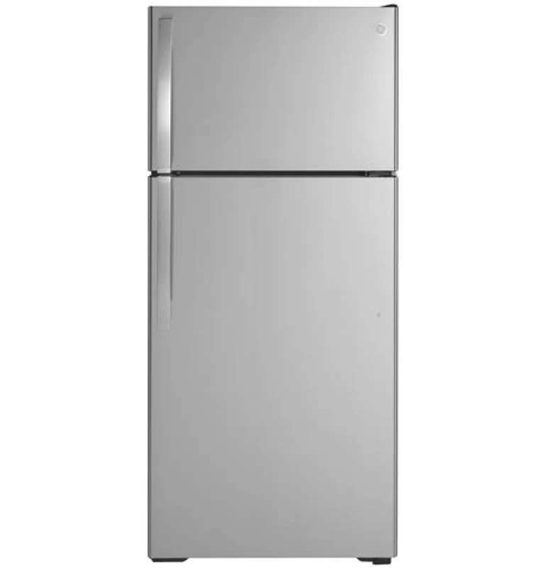 GE 16.6 Cu. Ft. Top-Freezer Refrigerator Gray GIE17GSNRSS Picture 1