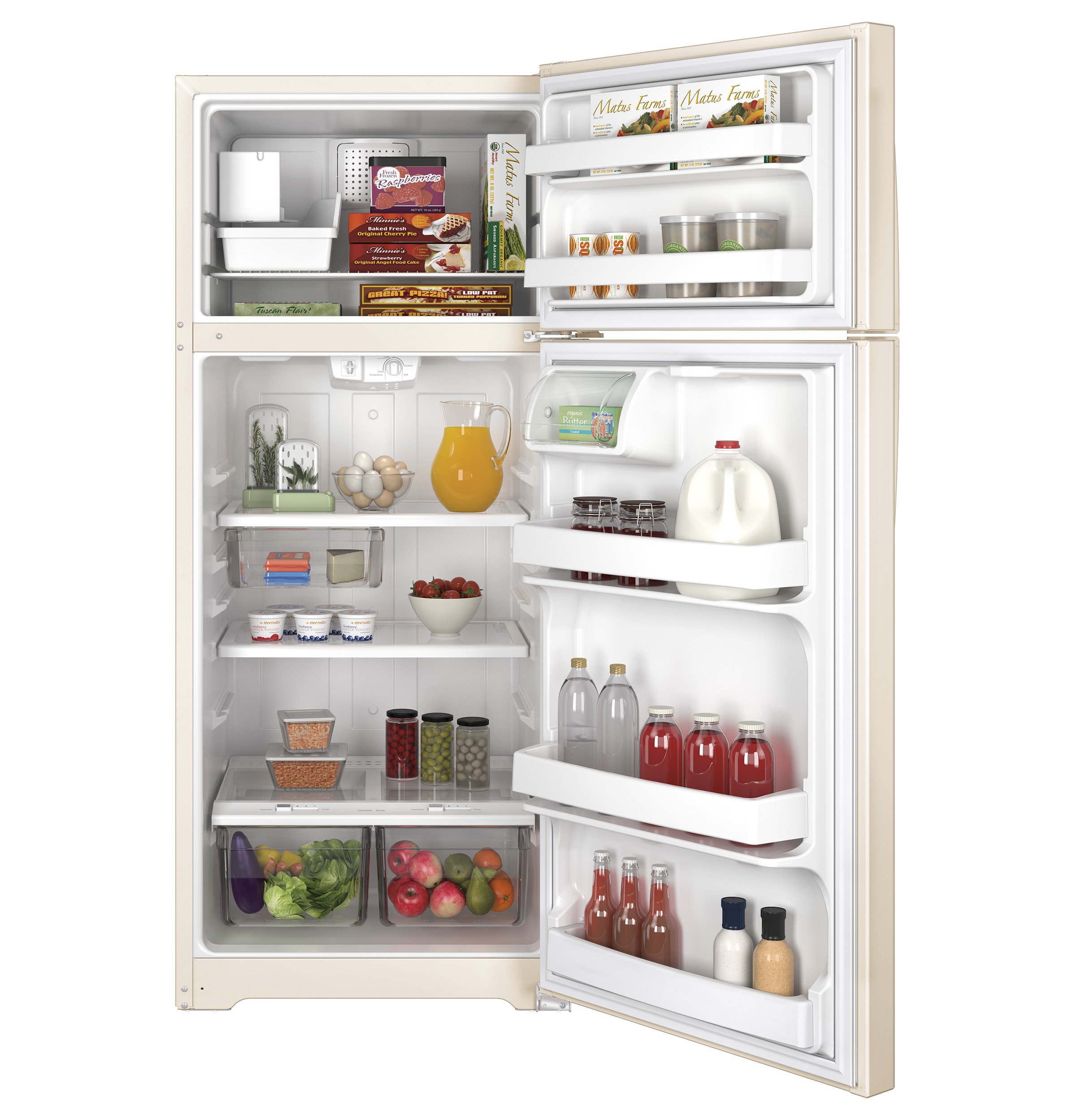 17.5 Cu. Ft. Top-Freezer Refrigerator GIE18GTHCC