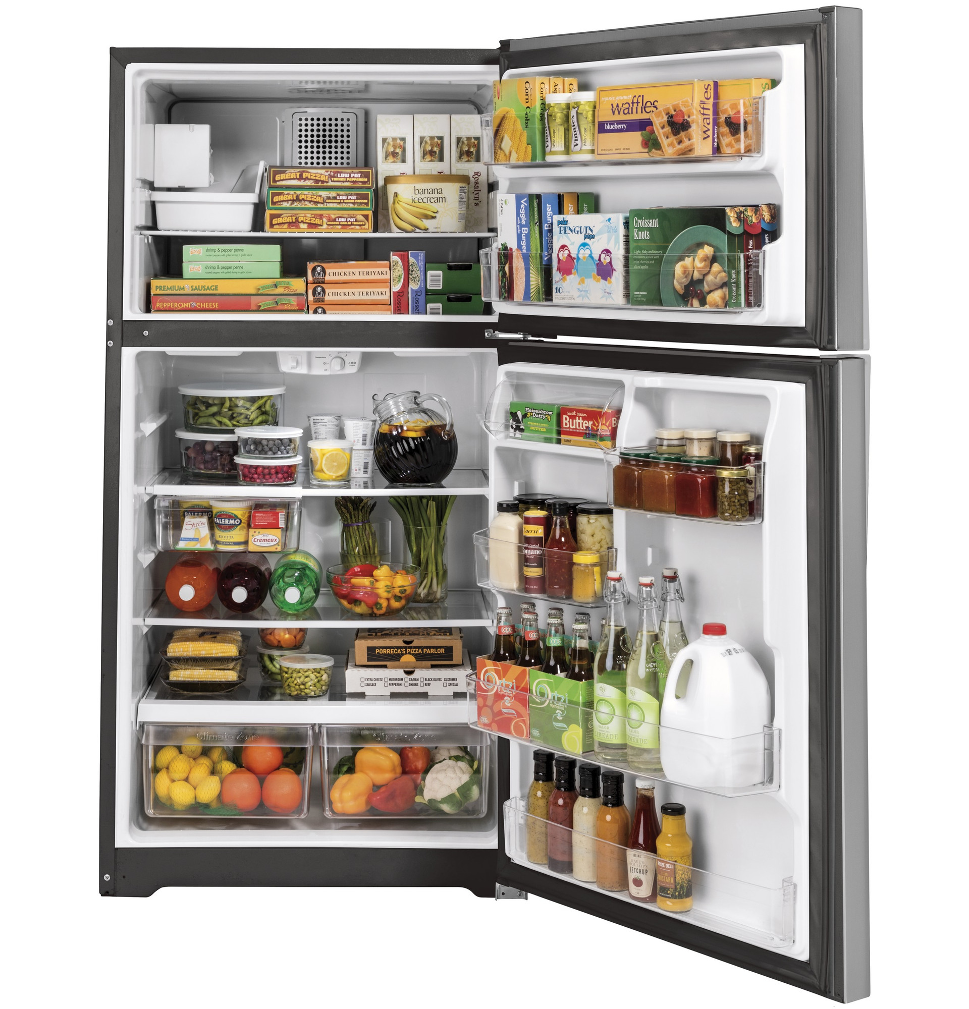 21.9 Cu. Ft. Top-Freezer Refrigerator GIE22JSNRSS