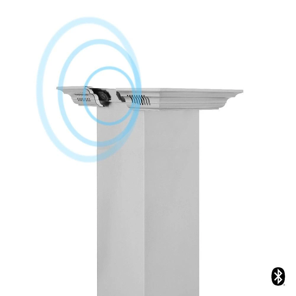 36 in. CrownSound™ Ducted Vent Island Mount Range Hood GL2ICRNBT36