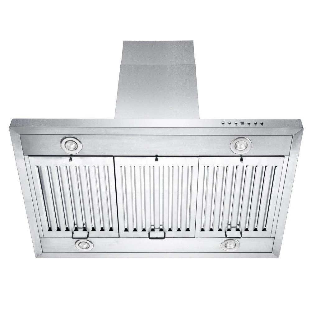 42 in. Ducted Island Mount Range Hood with Dual Remote Blower GL2IRD42