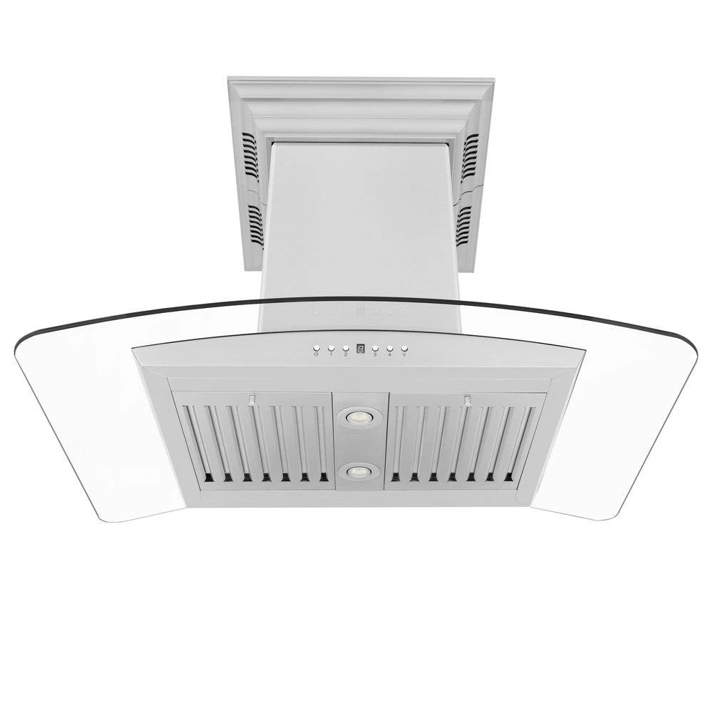 30 in. CrownSound™ Ducted Vent Island Mount Range Hood GL5ICRNBT30