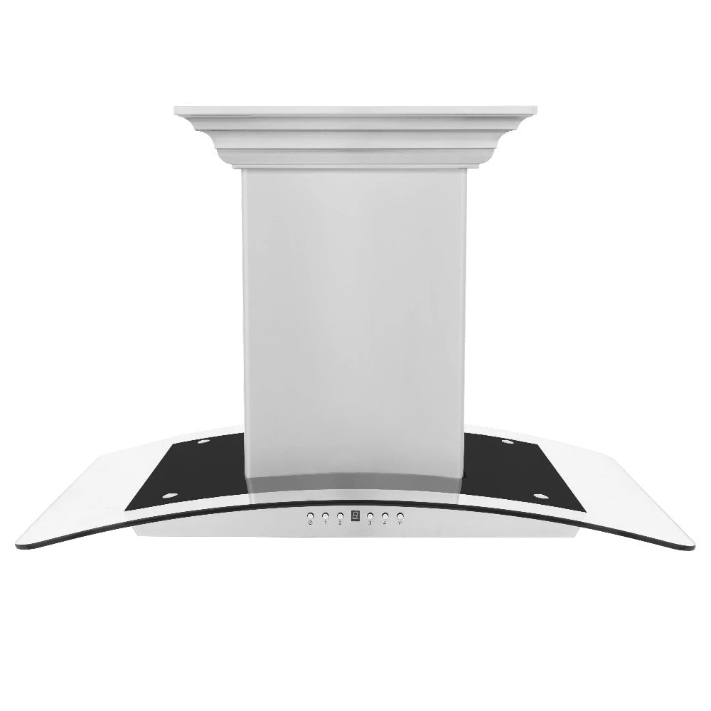 30 in. CrownSound™ Ducted Vent Island Mount Range Hood GL5ICRNBT30