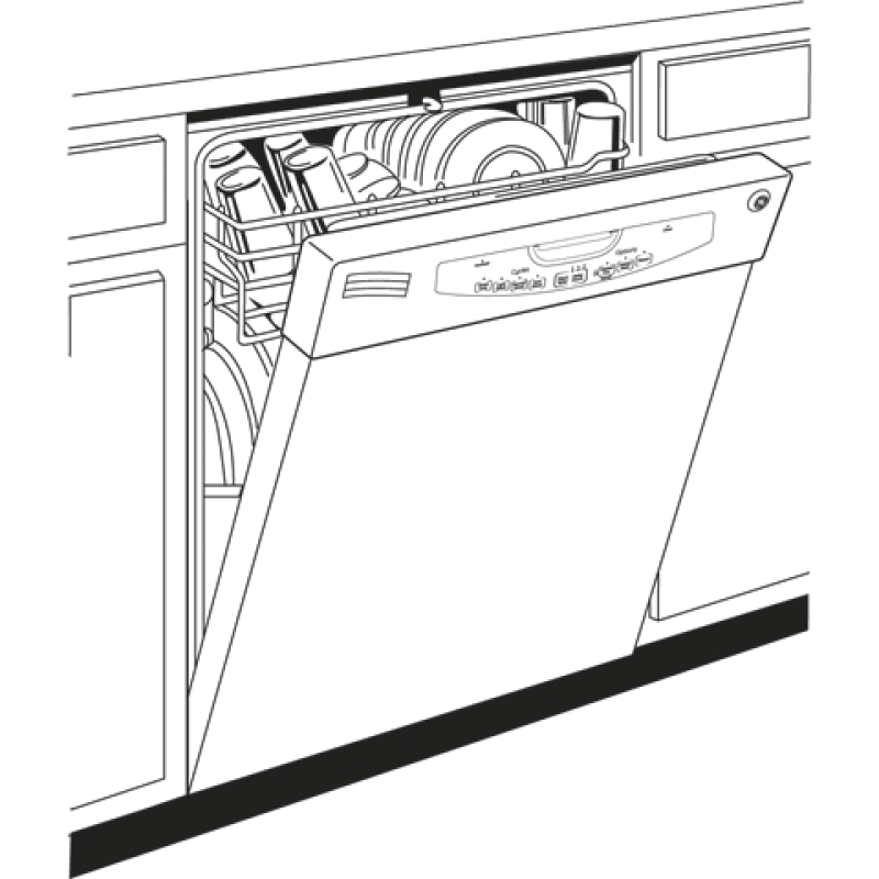 Convertible/Portable Dishwasher GLC4400RBB