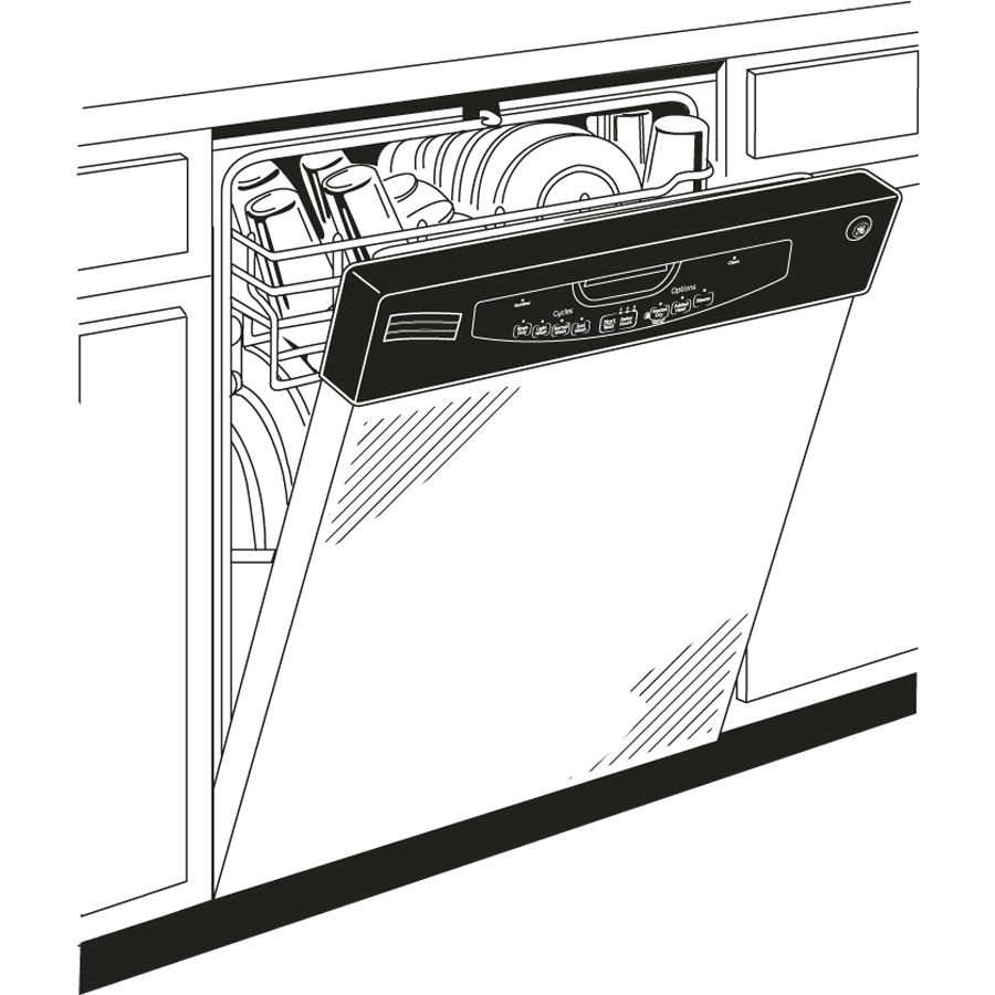 Tall Tub Built-In Dishwasher GLD4968TSS