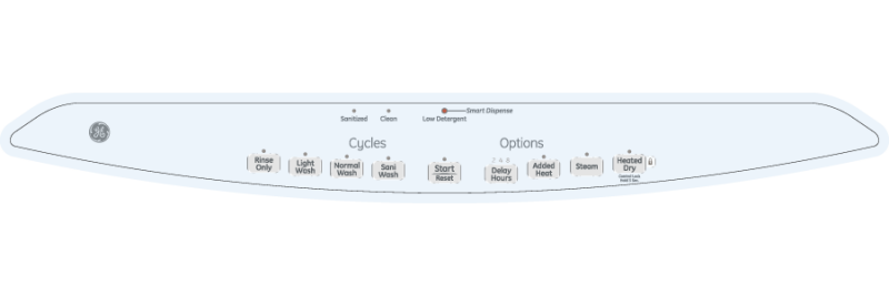 Tall Tub Built-In Dishwasher with SmartDispense Technology GLD6906RBB