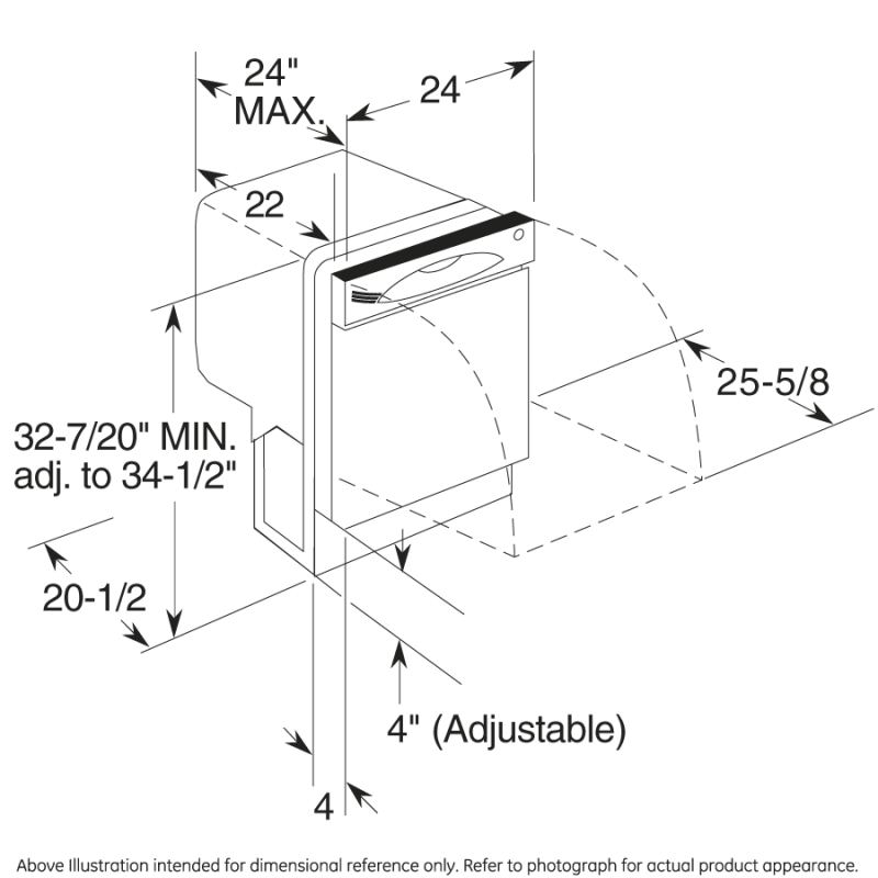 Tall Tub Built-In Dishwasher GLDA690PBB