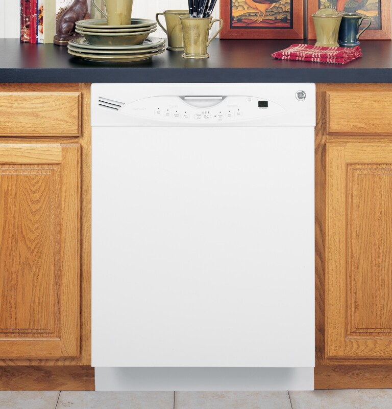 GE Tall Tub Built-In Dishwasher White GLDA690PWW Picture 1