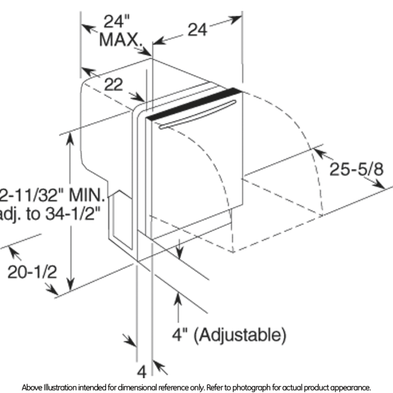 Built-In Dishwasher with Hidden Controls GLDT696TSS