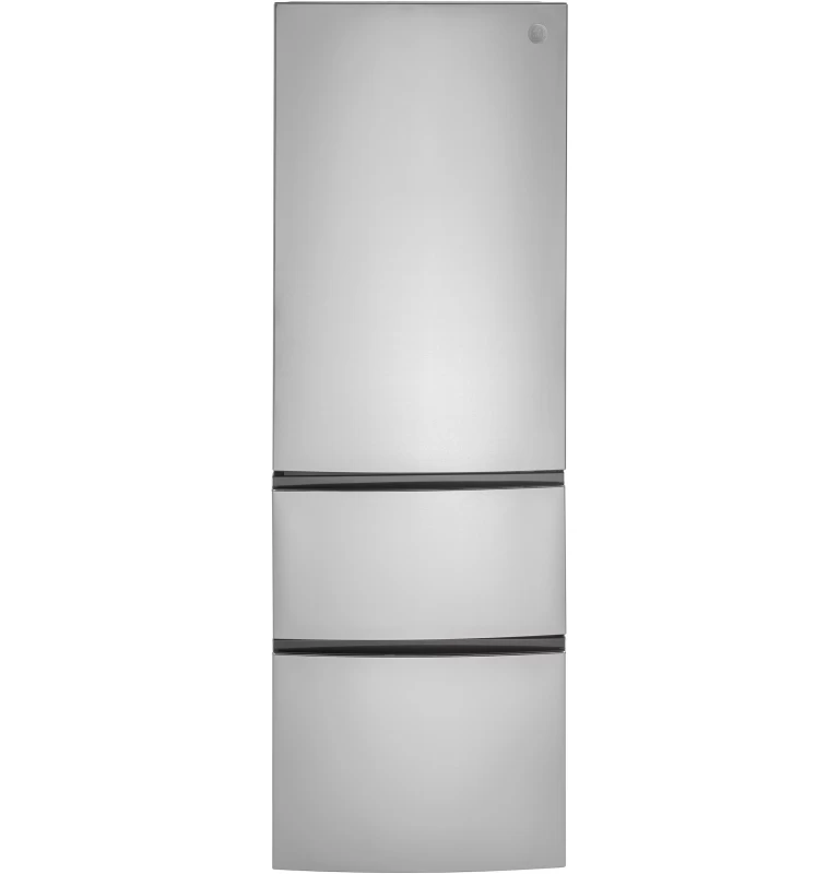 GE 11.9 Cu. Ft. Bottom-Freezer Refrigerator Gray GLE12HSPSS Picture 1