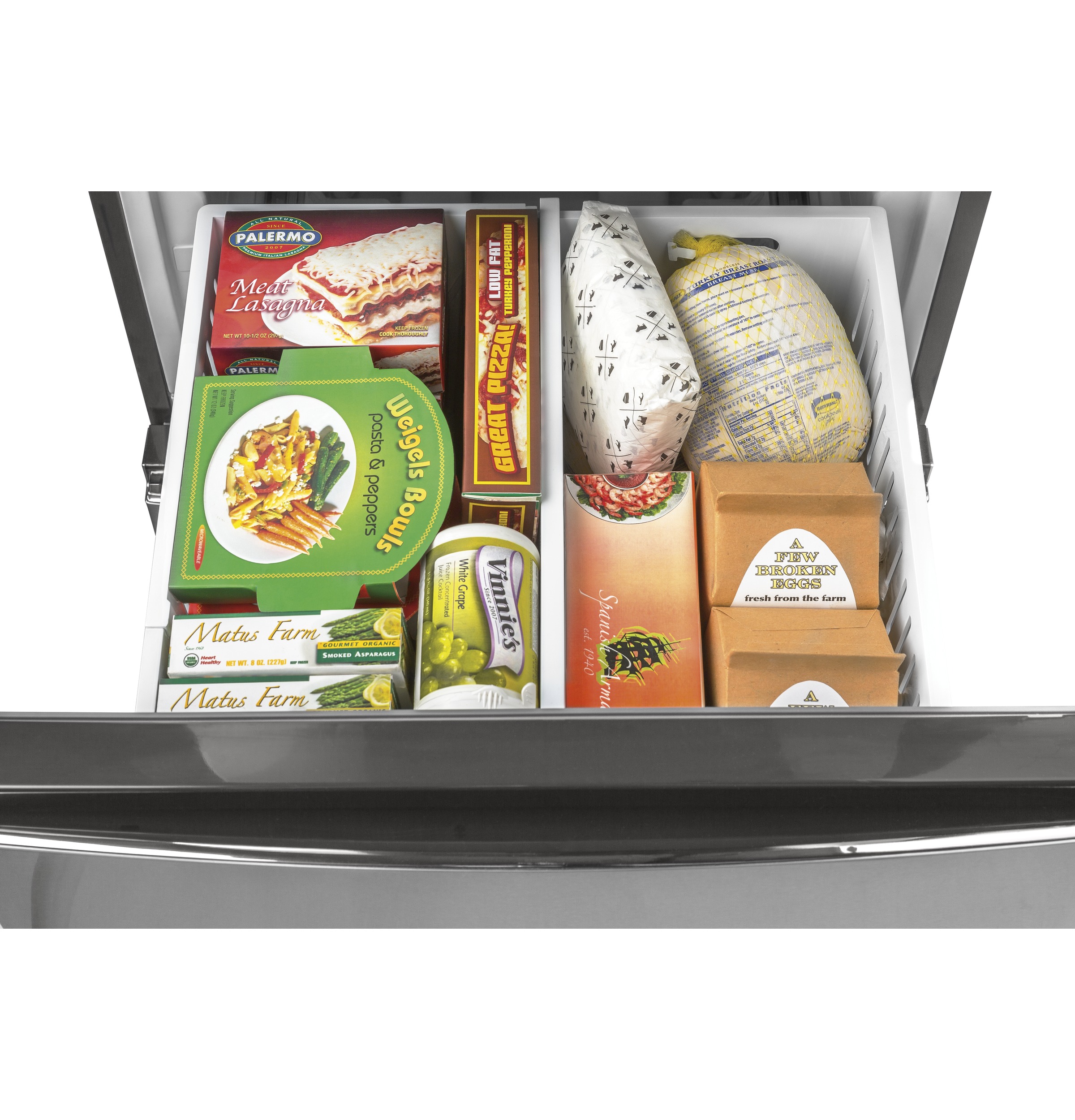 11.9 Cu. Ft. Bottom-Freezer Refrigerator GLE12HSPSS