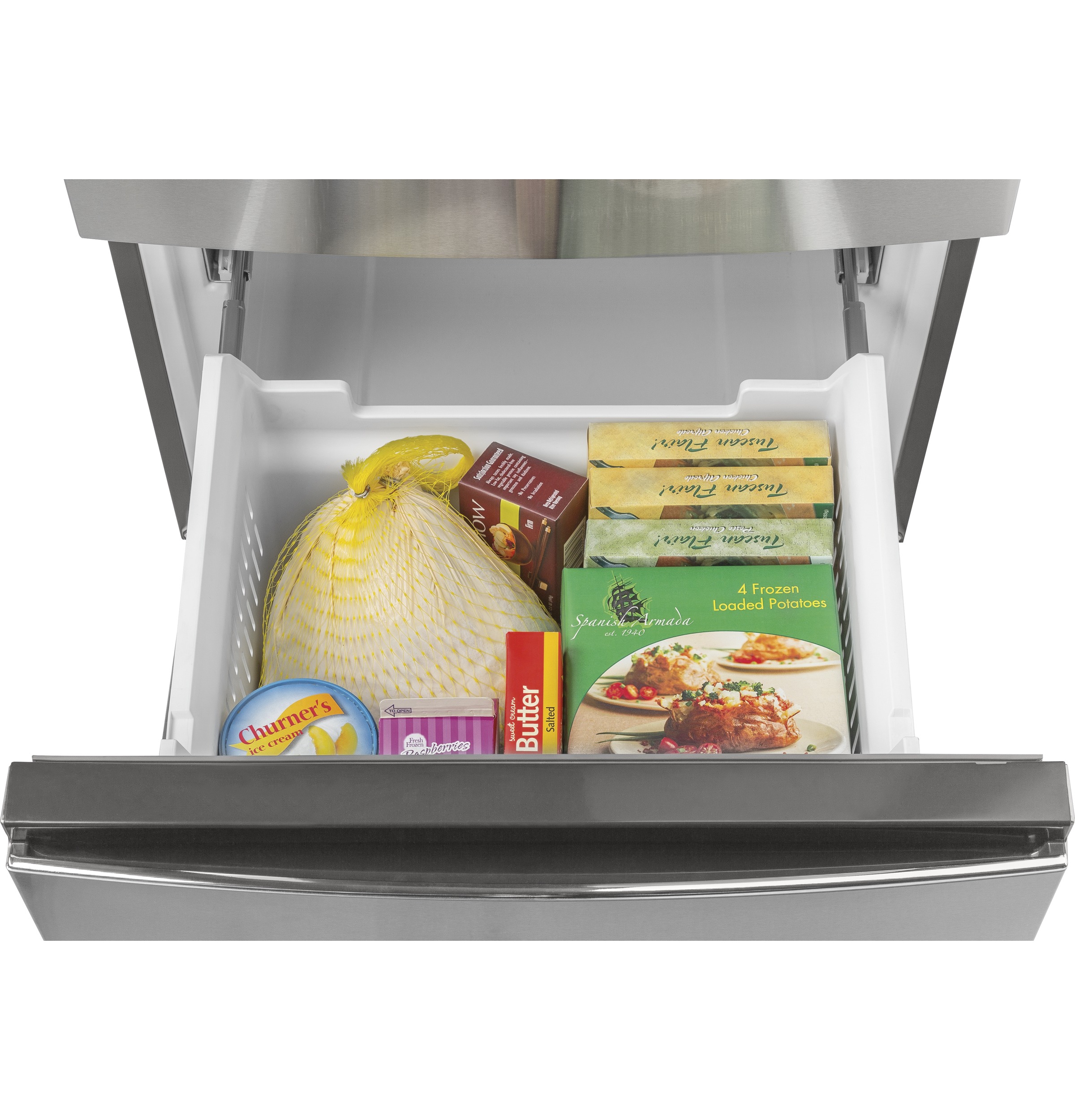 11.9 Cu. Ft. Bottom-Freezer Refrigerator GLE12HSPSS